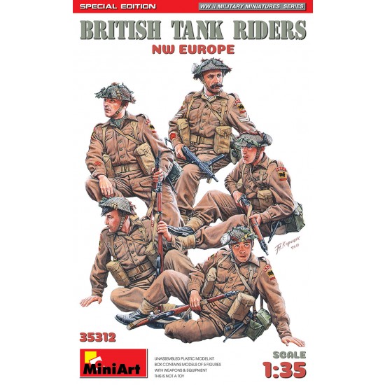 1/35 British Tank Riders, NW Europe [Special Edition]