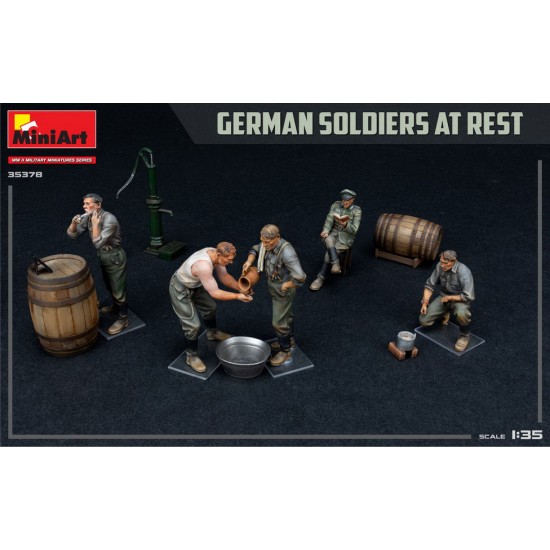 1/35 German Soldiers at Rest [Special Edition]