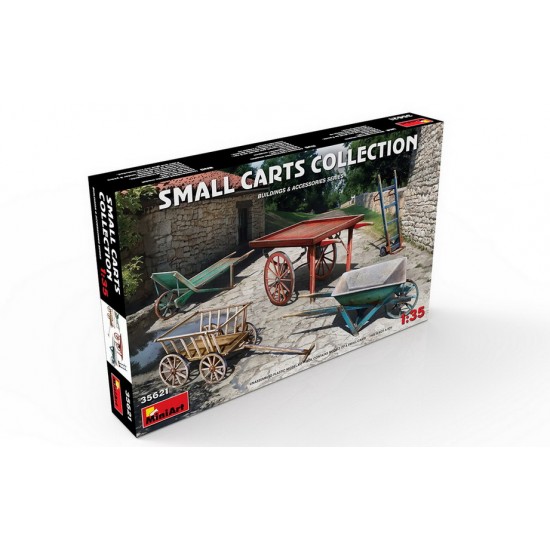 1/35 Small Carts Collection (5pcs)