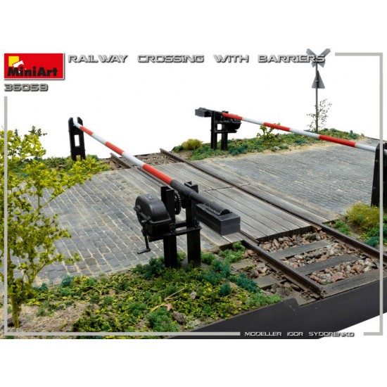 1/35 Railroad Crossing Base (L: 430mm, W: 265mm)