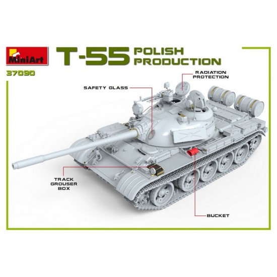 1/35 T-55A Polish Production