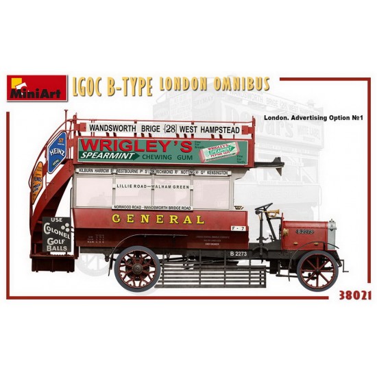 1/35 LGOC B-Type London Omnibus