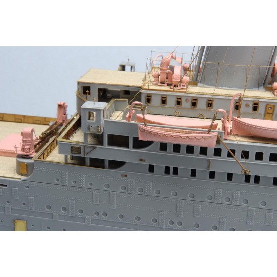 1/200 RMS Titanic Detail-up Deluxe Pack for Trumpeter kits 1/200 RMS Titanic Detail-up Deluxe Pack for Trumpeter kits