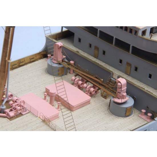 1/200 RMS Titanic Detail-up Deluxe Pack for Trumpeter kits 1/200 RMS Titanic Detail-up Deluxe Pack for Trumpeter kits