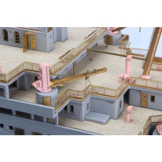 1/200 RMS Titanic Detail-up Deluxe Pack for Trumpeter kits 1/200 RMS Titanic Detail-up Deluxe Pack for Trumpeter kits
