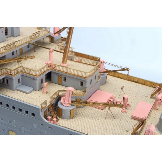 1/200 RMS Titanic Detail-up Deluxe Pack for Trumpeter kits 1/200 RMS Titanic Detail-up Deluxe Pack for Trumpeter kits