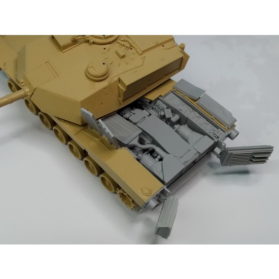 1/48 M1A2 Abrams Engine Detail set for Tamiya kits