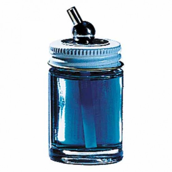 1 Ounce Colour Glass Bottle Assembly for Paasche VL/MIL/SI/TS Airbrushes
