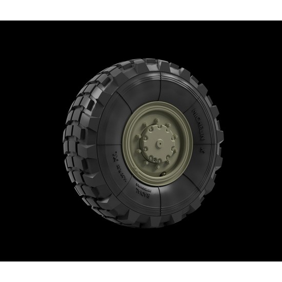 1/35 MAN LKW 10T Mil Road Wheels (Michelin X) 1/35 MAN LKW 10T Mil Road Wheels (Michelin X)