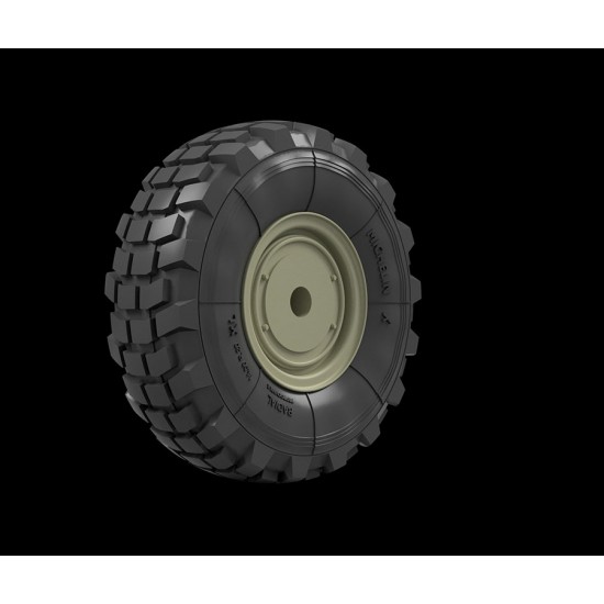 1/35 MAN LKW 10T Mil Road Wheels (Michelin X) 1/35 MAN LKW 10T Mil Road Wheels (Michelin X)