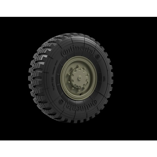 1/35 Tpz. 1 Fuchs Road Wheels (Continental MIL) 1/35 Tpz. 1 Fuchs Road Wheels (Continental MIL)