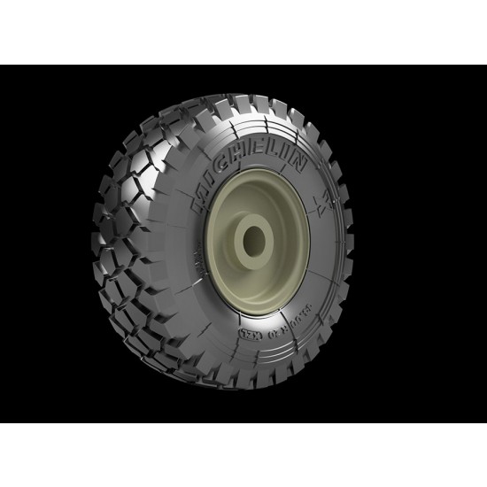 1/35 Tpz. 1 Fuchs Road Wheels (Michelin XZL) 1/35 Tpz. 1 Fuchs Road Wheels (Michelin XZL)