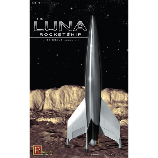 1/144 The Luna Rocketship with Display Base