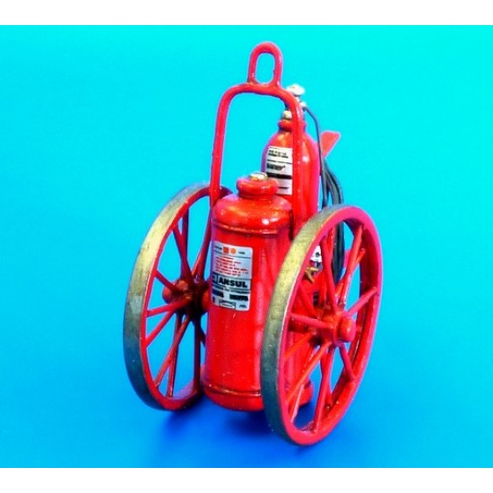 1/48 150 lb Wheeled Fire Extinguisher