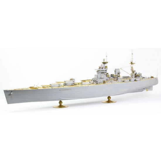 1/200 HMS Rodney Battleship Super Detail Set for Trumpeter #03709 1/200 HMS Rodney Battleship Super Detail Set for Trumpeter #03709