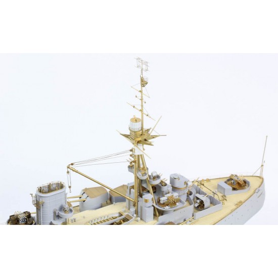 1/200 HMS Rodney Battleship Super Detail Set for Trumpeter #03709 1/200 HMS Rodney Battleship Super Detail Set for Trumpeter #03709
