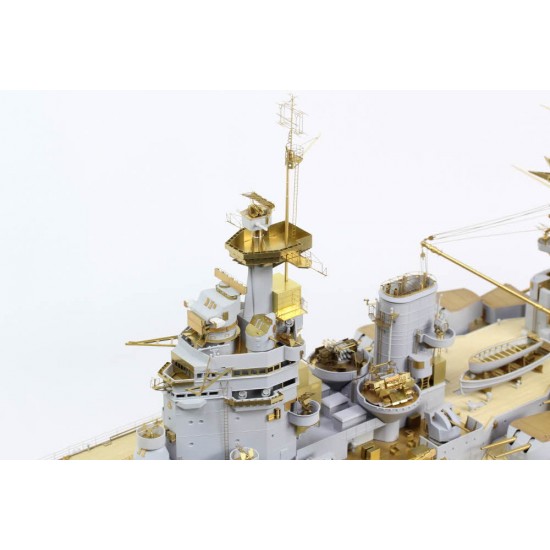 1/200 HMS Rodney Battleship Super Detail Set for Trumpeter #03709 1/200 HMS Rodney Battleship Super Detail Set for Trumpeter #03709