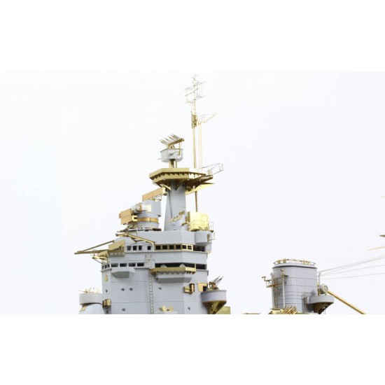 1/200 HMS Rodney Battleship Super Detail Set for Trumpeter #03709 1/200 HMS Rodney Battleship Super Detail Set for Trumpeter #03709