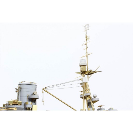 1/200 HMS Rodney Battleship Super Detail Set for Trumpeter #03709 1/200 HMS Rodney Battleship Super Detail Set for Trumpeter #03709