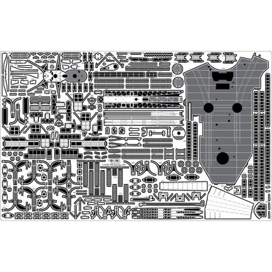 1/350 IJN Kongo 1944 Super Detail set with Wooden Deck for Fujimi kit 1/350 IJN Kongo 1944 Super Detail set with Wooden Deck for Fujimi kit