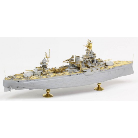 1/350 USS BB-35 Texas 1945 Super Detail Set (20B Deck Blue Deck) for Trumpeter #05340 1/350 USS BB-35 Texas 1945 Super Detail Set (20B Deck Blue Deck) for Trumpeter #05340