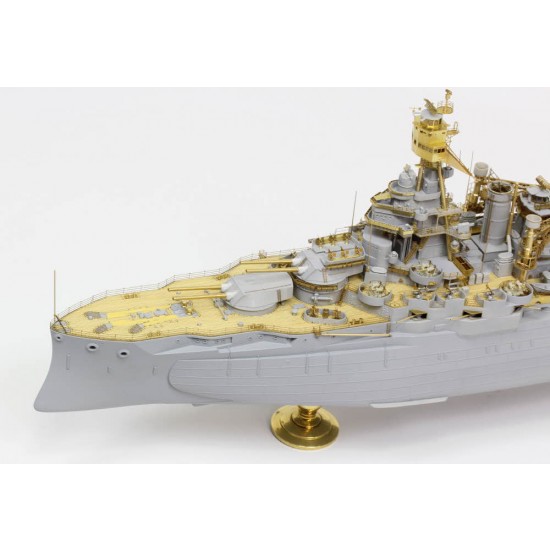 1/350 USS BB-35 Texas 1945 Super Detail Set (20B Deck Blue Deck) for Trumpeter #05340 1/350 USS BB-35 Texas 1945 Super Detail Set (20B Deck Blue Deck) for Trumpeter #05340
