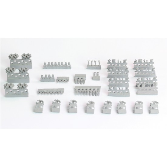 1/350 USS CA-35 Indianapolis 1945 Advanced Detail-up set for Academy kit 1/350 USS CA-35 Indianapolis 1945 Advanced Detail-up set for Academy kit
