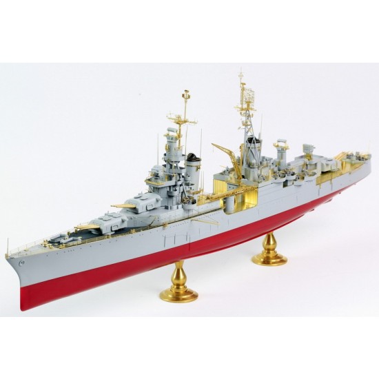 1/350 USS CA-35 Indianapolis 1945 Advanced Detail-up set for Academy kit 1/350 USS CA-35 Indianapolis 1945 Advanced Detail-up set for Academy kit