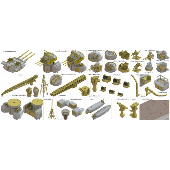 1/700 IJN Yamato 1945 Battleship 1/700 IJN Yamato 1945 Battleship