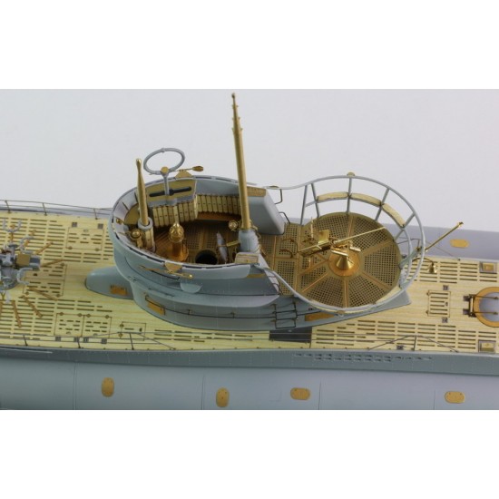 1/72 U-Boot Type VII C Super Detail-up Set for Revell kit 1/72 U-Boot Type VII C Super Detail-up Set for Revell kit