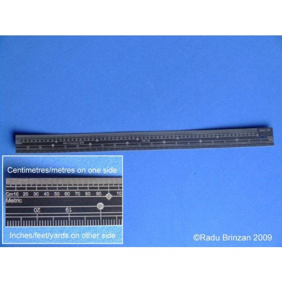 1/32 Scale Ruler for Modelling