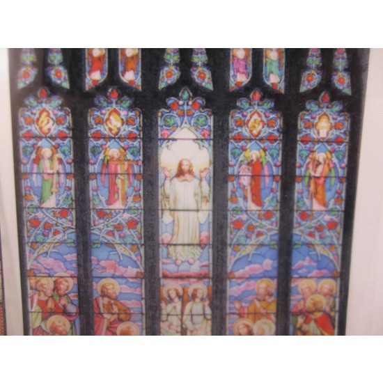 1/16,1/35,1/72 Religious Stained Glass Windows (22 windows in many different sizes)