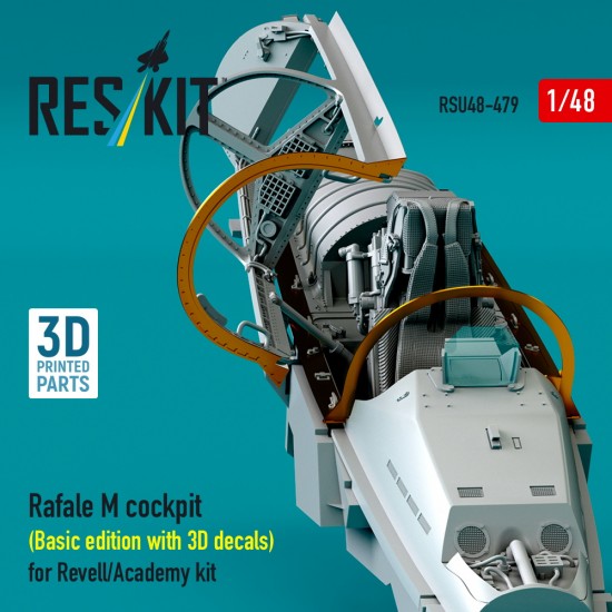 1/48 Rafale M Cockpit (Basic edition with 3D decals) for Revell/Academy kit 1/48 Rafale M Cockpit (Basic edition with 3D decals) for Revell/Academy kit