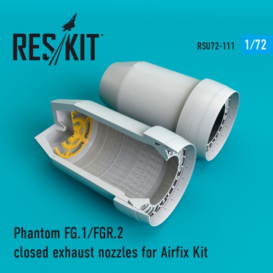 1/72 McDonnell Douglas Phantom FG.1/FGR.2 Closed Exhaust Nozzles for Airfix Kit