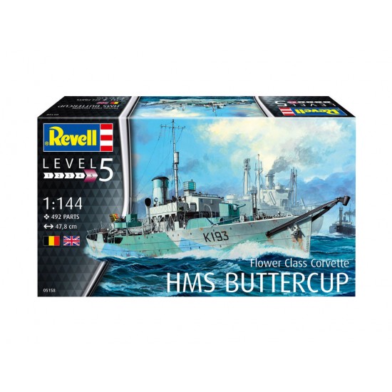 1/144 HMS Flower Class Corvette Buttercup