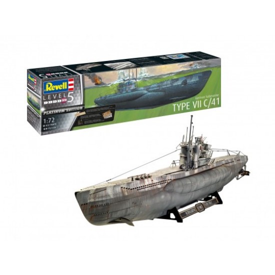 1/72 German Submarine Type VII C/41 1/72 German Submarine Type VII C/41