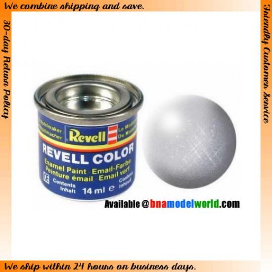 Enamel Paint - Metallic Silver 14ml