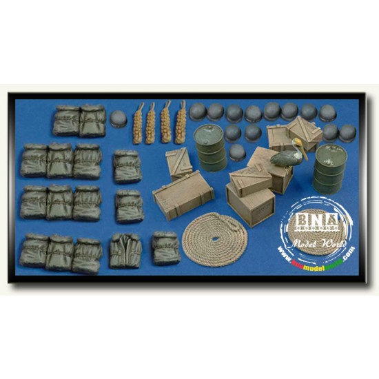 1/35 WWII Elco 80 & Harbour Accessories