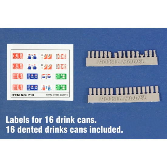 1/35 Drink Cans (16pcs)