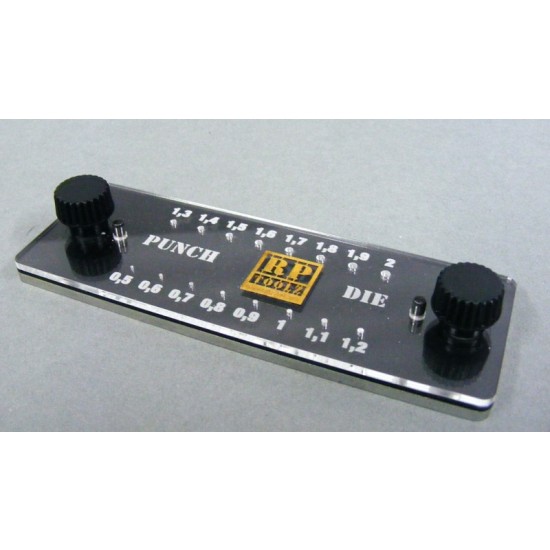 Punch and Die Set (w/16 punches from 0.5mm to 2mm) Punch and Die Set (w/16 punches from 0.5mm to 2mm)