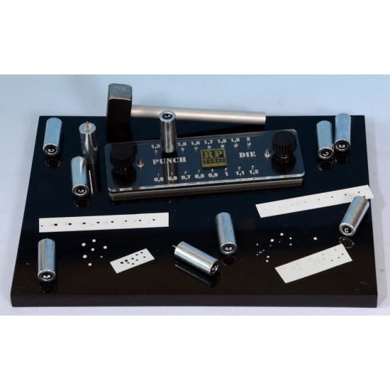 Punch and Die Set (w/16 punches from 0.5mm to 2mm) Punch and Die Set (w/16 punches from 0.5mm to 2mm)