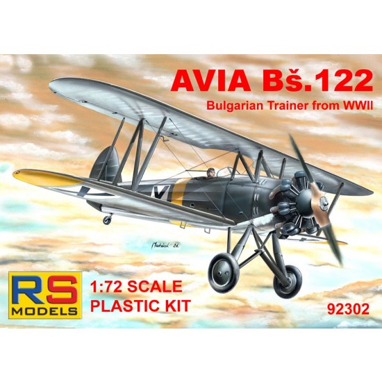 1/72 WWII Avia Bs-122 Bulgaria 1/72 WWII Avia Bs-122 Bulgaria