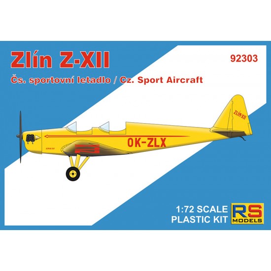 1/72 Zlin-XII Open 1/72 Zlin-XII Open