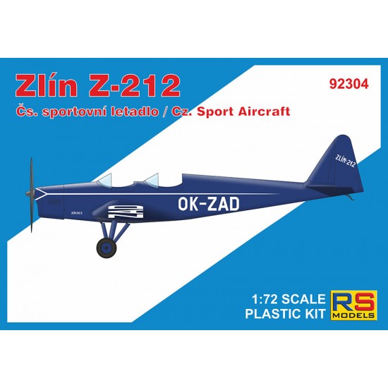 1/72 Zlin Z-212 1/72 Zlin Z-212
