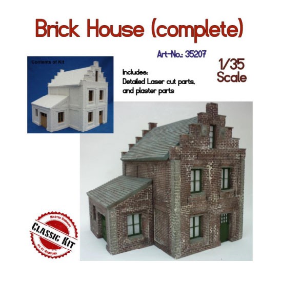 1/35 Brick House (Modular System)