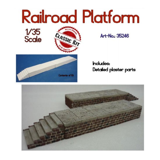 1/35 Railroad Platform