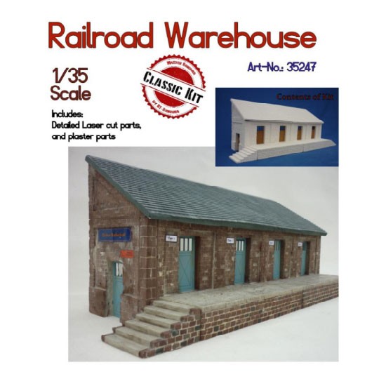 1/35 Railroad Warehouse