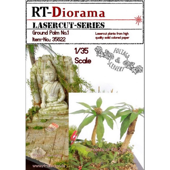 1/35 Foliage & Scenery: Ground Palm Leaves No.1 1/35 Foliage & Scenery: Ground Palm Leaves No.1