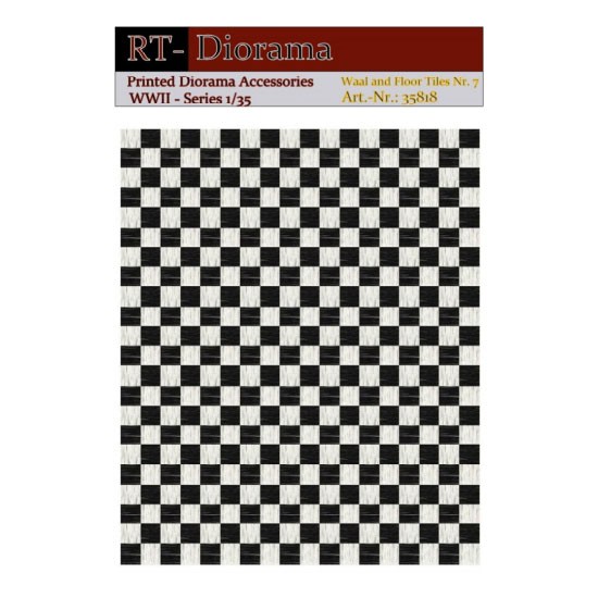 1/35 Printed Accessories: Wall and Floor Tiles Nr.7