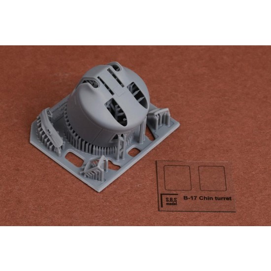1/48 B-17G Flying Fortress Chin Turret for HK Models 1/48 B-17G Flying Fortress Chin Turret for HK Models